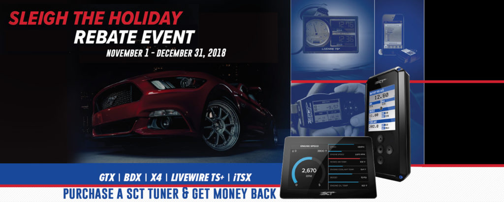 SCT Holiday Rebate 2018