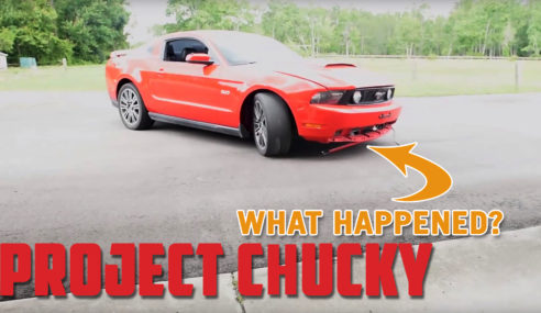 PROJECT CHUCKY: Rebuilding a Wrecked 2011 Mustang GT Episode 3