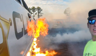 Cleetus and Cars Florida – Project Neighbor Shreds Tires and Burns