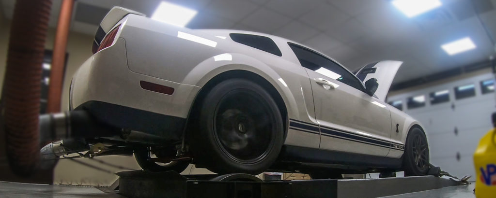 Shelby GT500 and VMP Gen3R On a Dyno